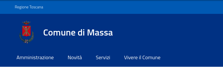 Sito web Comune di Massa