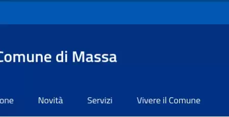 Sito web Comune di Massa